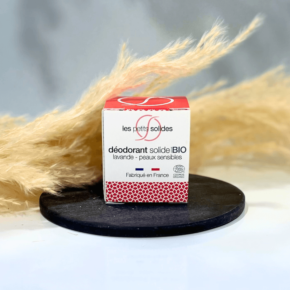 Déodorant solide pour peaux sensibles, fabriqué à Lyon