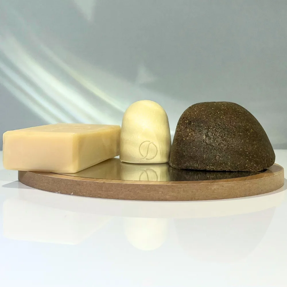 Coffret shampoing, savon et déodorant bio