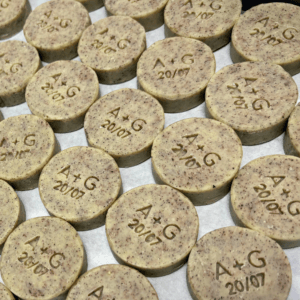 savon personnalisé mariage baptêmes les petits solides