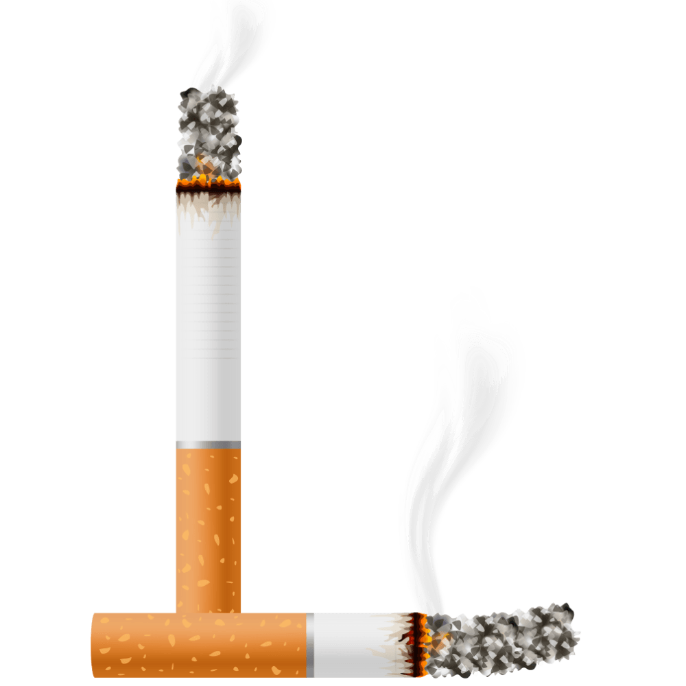 Deux ciagarette