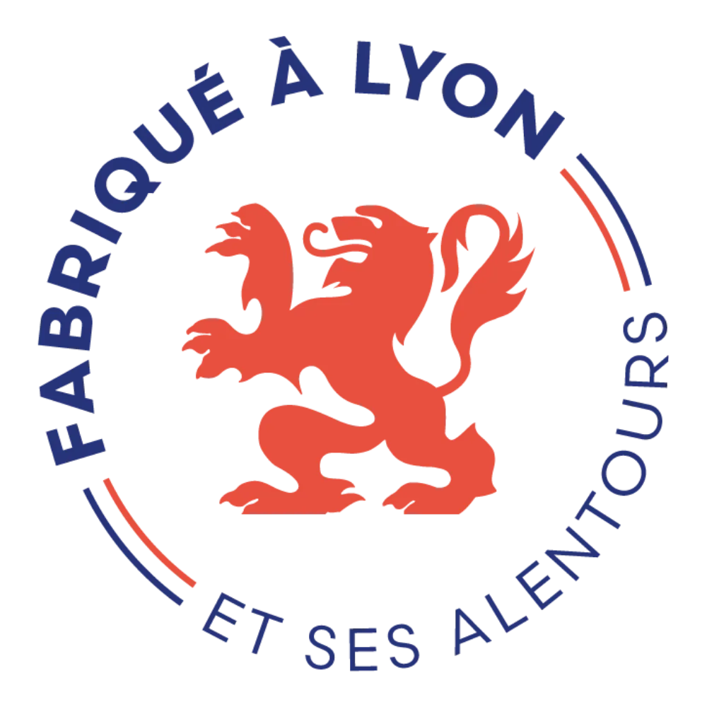 Certification “Fabriqué à Lyon” en logo vectorisé