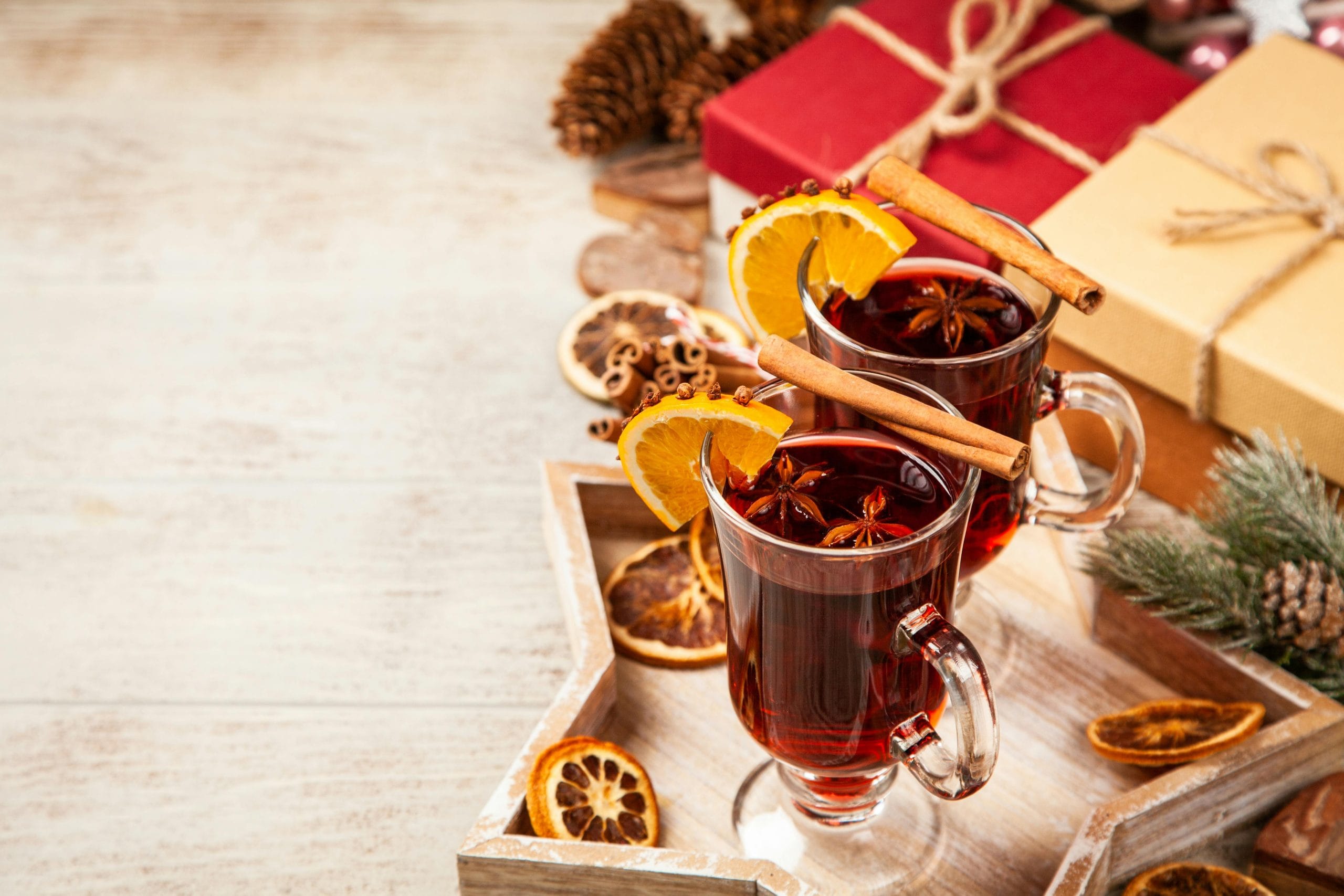 un thé de noël et des cadeaux